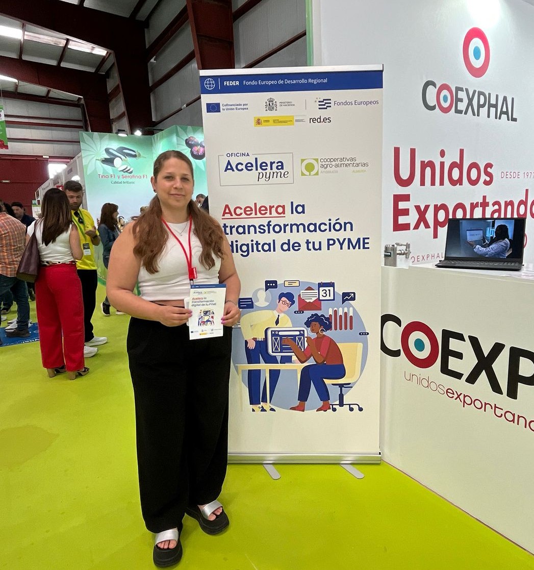 La Oficina Acelera Pyme Coop. Agro-alimentarias de Andalucía – Almería impulsa la digitalización del sector agroalimentario en EXPOLEVANTE NÍJAR 2026